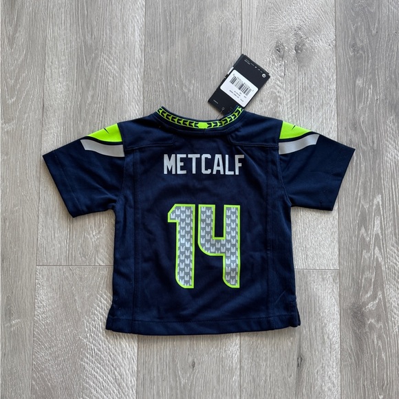 Nike NFL Seattle Seahawks #14 DK Metcalf Jersey 12 Months - Picture 2 of 4